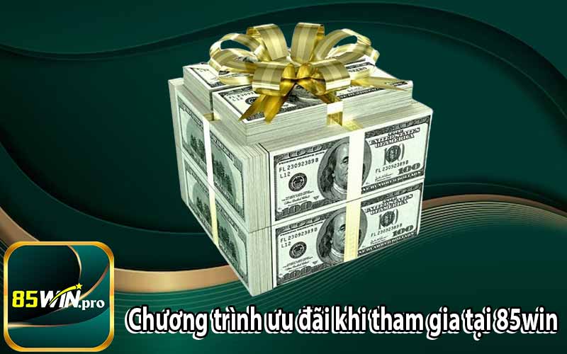 Chương trình ưu đãi khi tham gia tại 85win